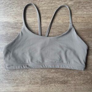 Athleta Transcend Scoop Sports Bra A-C Pyrite Size Small